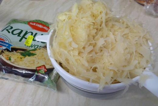 sauerkraut is the main bigos ingredient