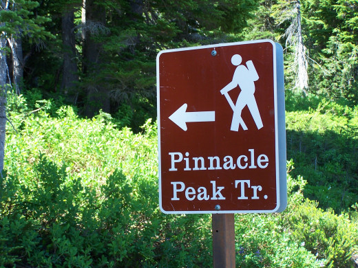 The trailhead