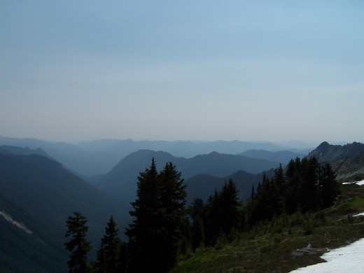 View from Pinnacle Saddle
