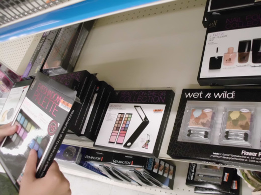 Some of the Elf brand cosmetics found at Big Lots. Really nice shades average price $5