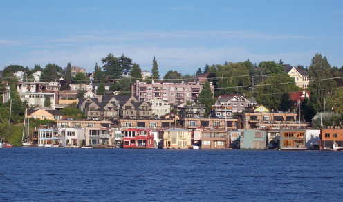 Houseboats on Lake Union