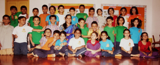Me with my whole class :)