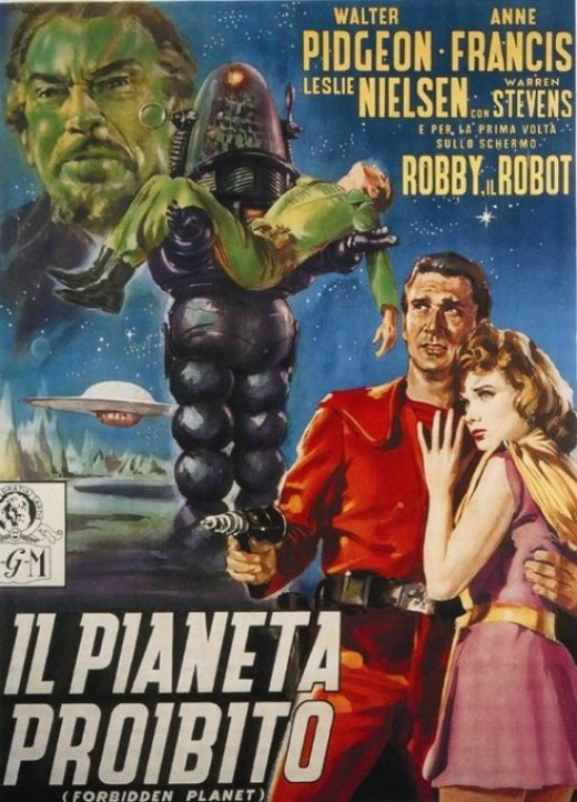 Forbidden Planet (1956) poster