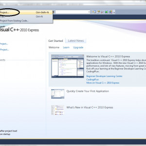 Hello World - How To Create Your First Visual C++ Program