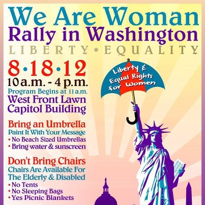 Poster for Rally in Washington