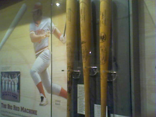 The Louisville Slugger Museum Homage to the Big Red Machine Features Bats From the MVP Seasons of Johnny Bench, Pete Rose and Joe Morgan
