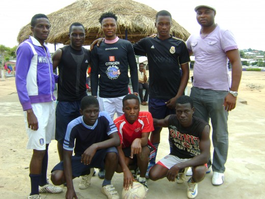 The winning team