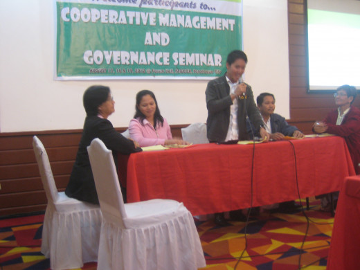 Participants acting on a committee meeting using Parliamentary Procedure