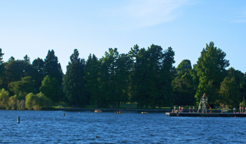 East Swimming Area at Green Lake