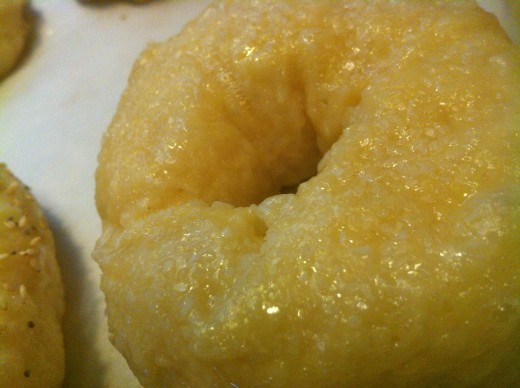 Kosher salt bagel
