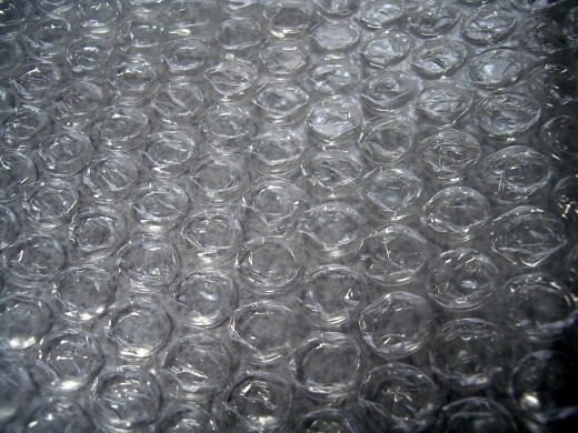 Thin bubble wrap is excellent for some things but less than ideal for others.