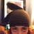 Sorry for the crappy image quality.  I made this bunny hat by crocheting a basic beanie then just added ears.