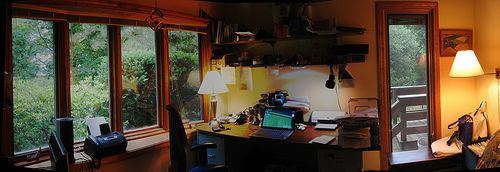 A freelancer's office