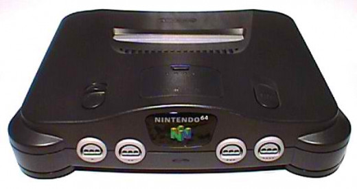 Nintendo 64 game console.
