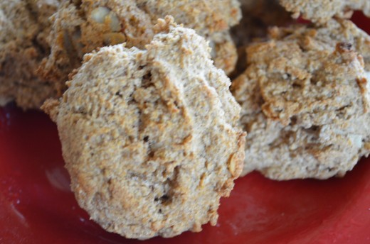 Enjoy low fat cinnamon scones fresh from the oven.