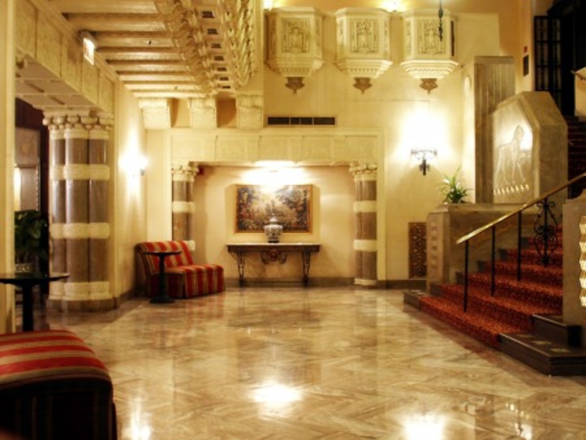 InterContinental Lobby Hall of Lions.