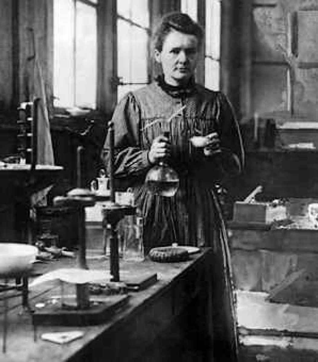 Marie Curie, discovered the radioactive element Polonium named after her home country Poland.