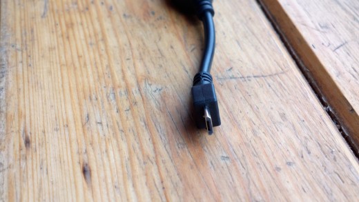 Micro USB end