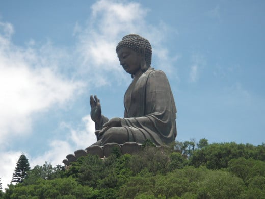 Giant Buddha at Po Lin Monastery
