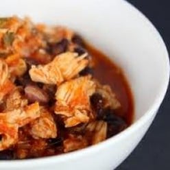 Healthy Chicken and Black Bean Chili