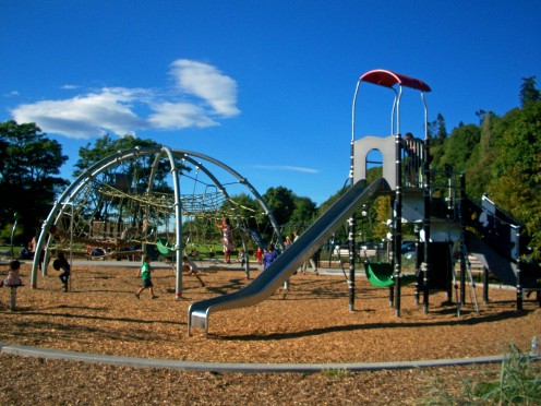 Playground at Golden Gardens Park