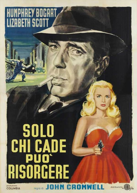 Dead Reckoning (1947) Italian poster