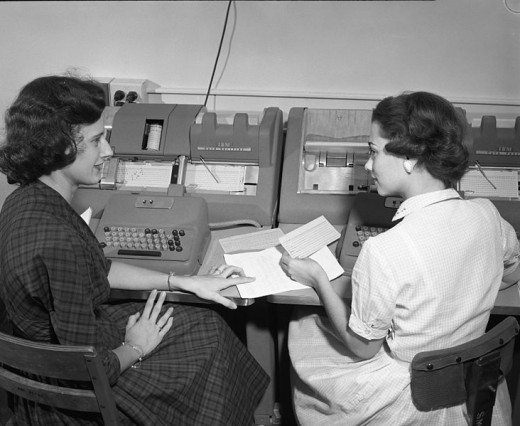 Women meeting at work.