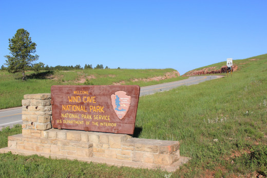 Wind Cave National Park Entrance