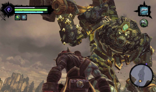 Darksiders 2 - the hero facing his most formidable opponent yet........