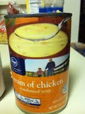 Cream of chicken soup.
