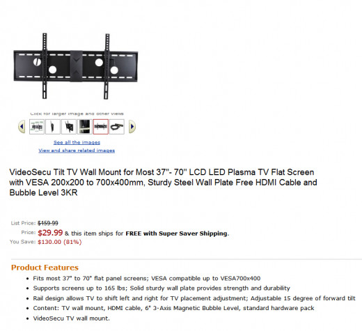 Cheap TV Wall Bracket