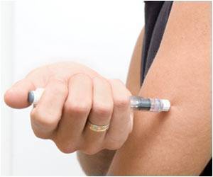 Injecting Insulin pen