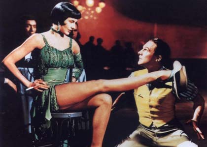 Cyd Charisse and Gen Kelly in Broadway Melody