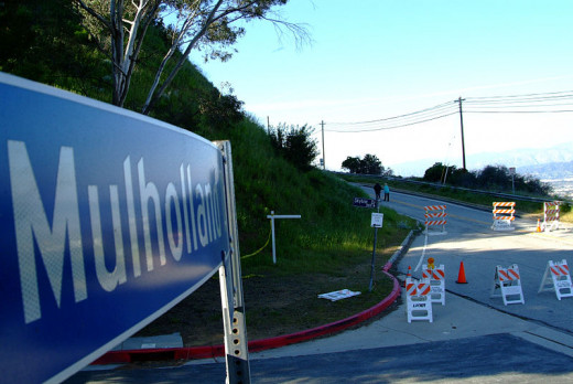 Mulholland Drive sign 