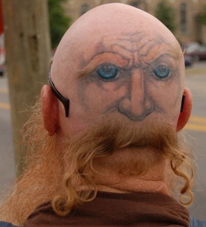 Being a tattoo artist is HARD... I mean, you have to put it in the right place and everything!