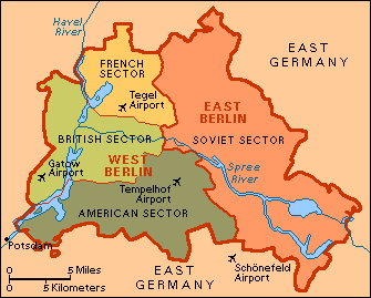 Berlin divided