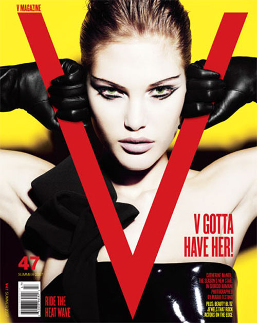 Catherine McNeil On V Magazine Cover