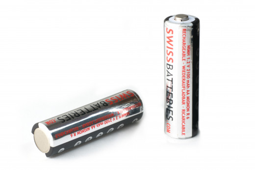 Rechargeable AA batteries are a bit more expensive to buy, but are cheaper in the long term investments when purchased with a battery charger.  