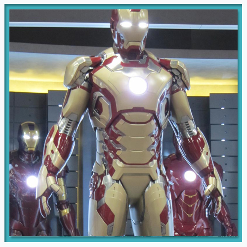 The new Iron Man Armor for the 3rd movie.