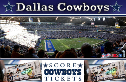 NFL Team the Dallas Cowboys Game Tickets, Jerseys, Hats, and Pennants 