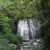 A nice waterfall between the park entrance on the road to Cades Cove in Great Smoky Mountain National Park