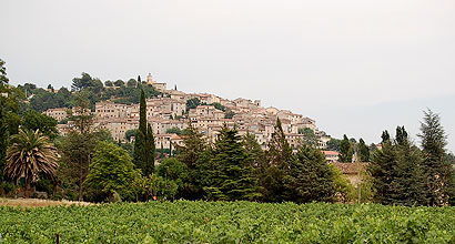 Fayence, France Is One Of Many Small Villages That Overlook The French Riviera 