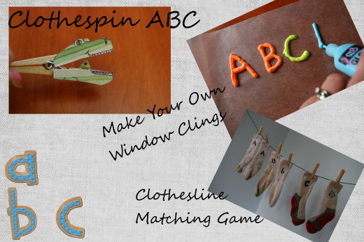 Creative ideas to learn the alphabet - learning is fun!