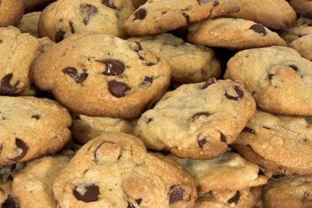 Chocolate Chip Cookies are the most popular cookies in the U.S.