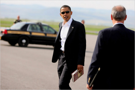 The President has a Choice:  Grow a backbone or start packing. 