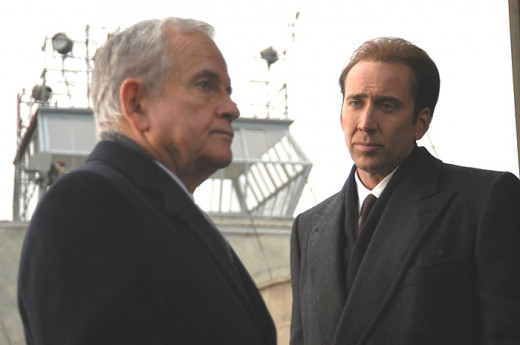 Ian Holm and Nicholas Cage