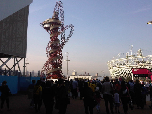 At Olympic Park 2012