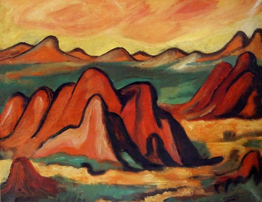 Painting by Marsden Hartley.