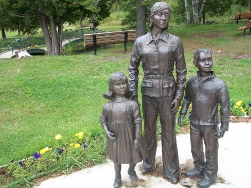 The Family, Porcupine Miners' Memorial, Schumacher, Timmins 