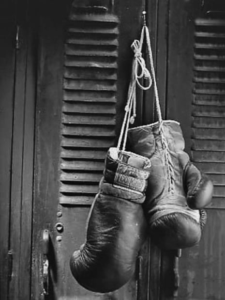 Letting go of anger can feel like hanging up the boxing gloves. When you learn to "Let go and let God," you won't need them.